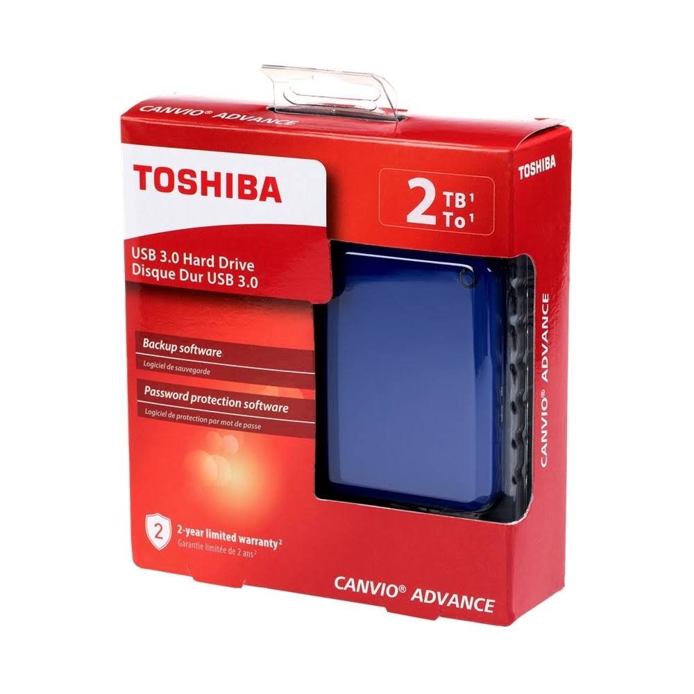 Toshiba Canvio 2 TB External HDD - Advance - USB 3.0