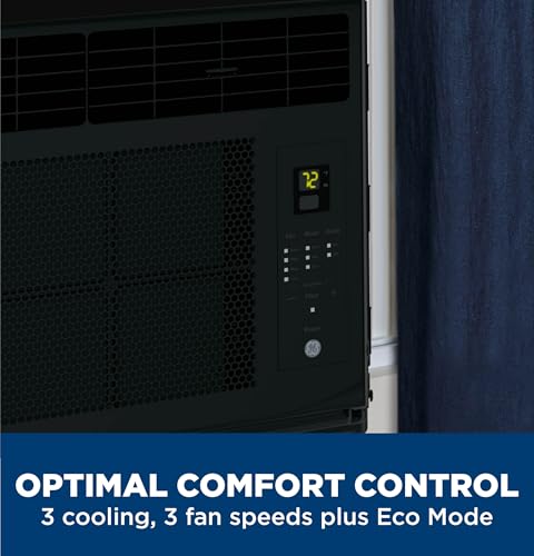 GE Window Air Conditioner Unit, 6,000 BTU for Small Rooms up to 250 sq ft. with Adjustable Fan and Cooling Settings