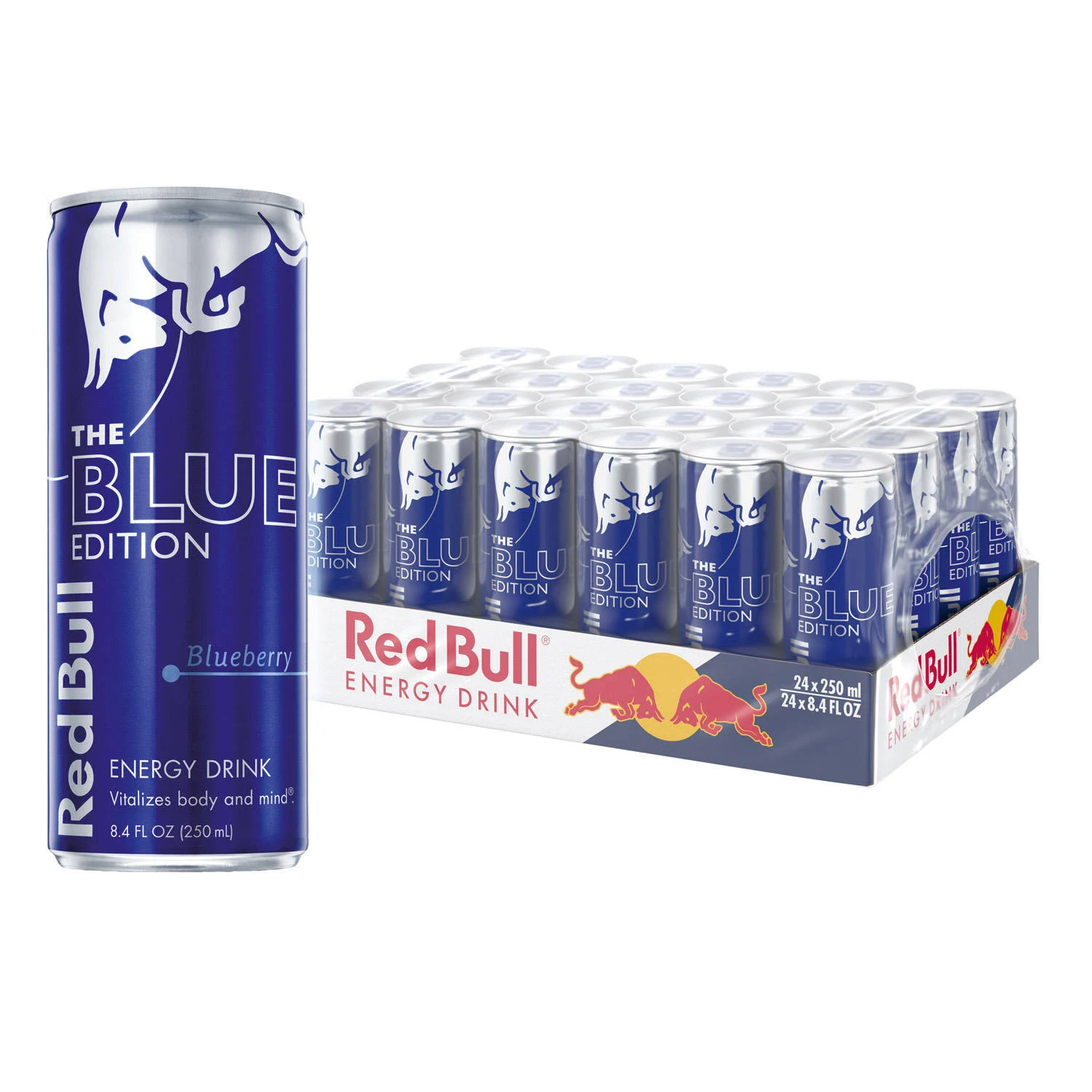 Red Bull The Blue Edition Energy Drink - 24 pack, 8.4 oz cans