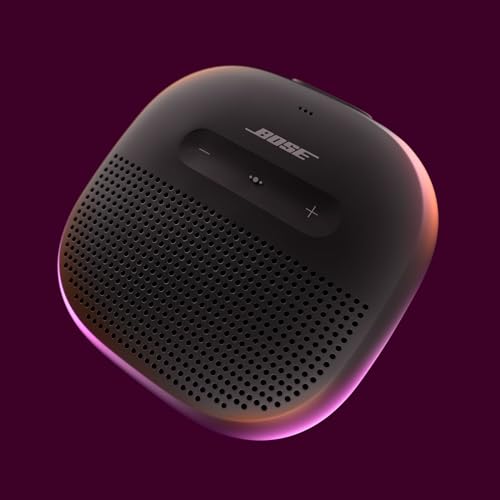 Bose SoundLink Micro Bluetooth Speaker: Small Portable Waterproof Speaker with Microphone, Black - Radiant Selections