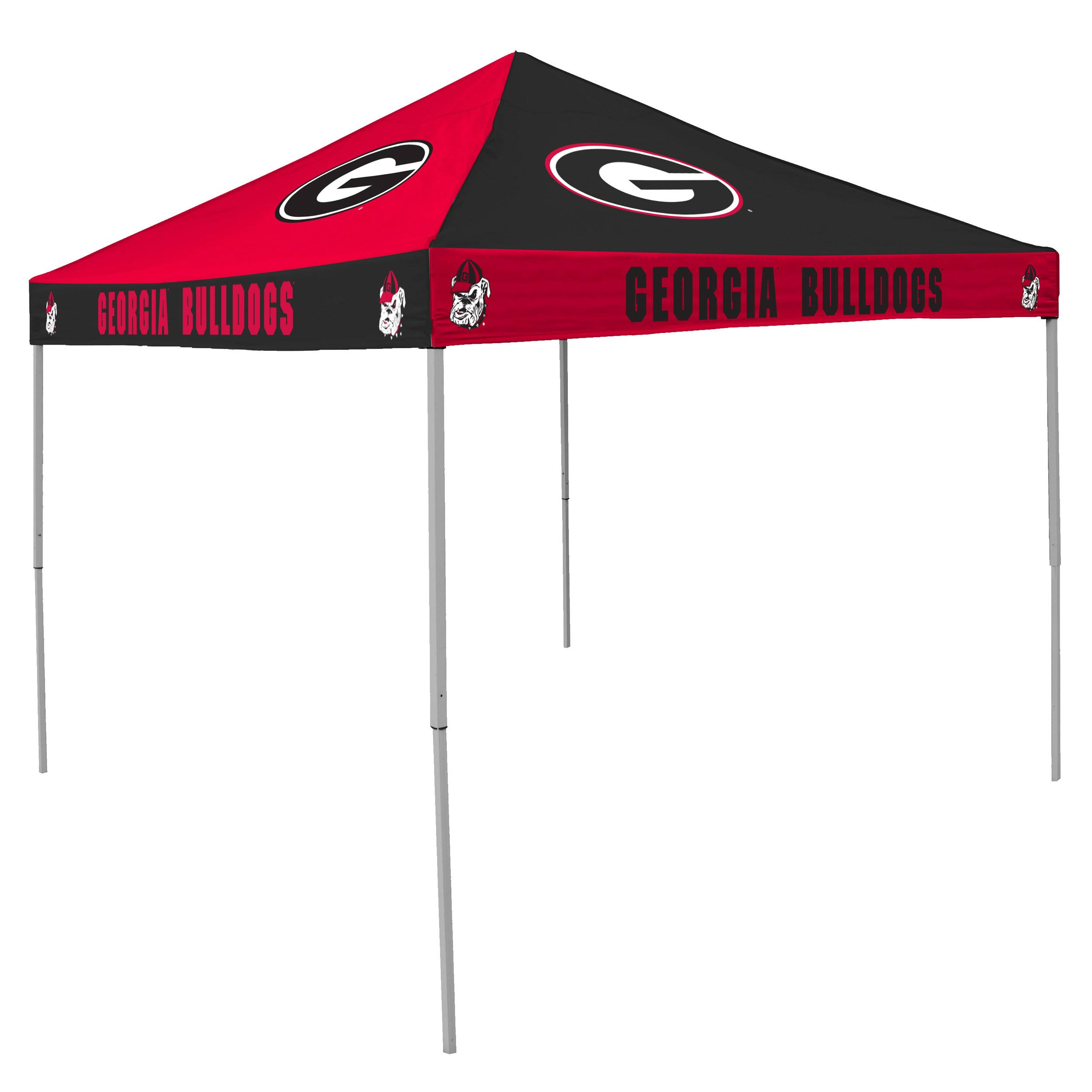 Georgia Bulldogs 9& x 9& Checkerboard Canopy Tent