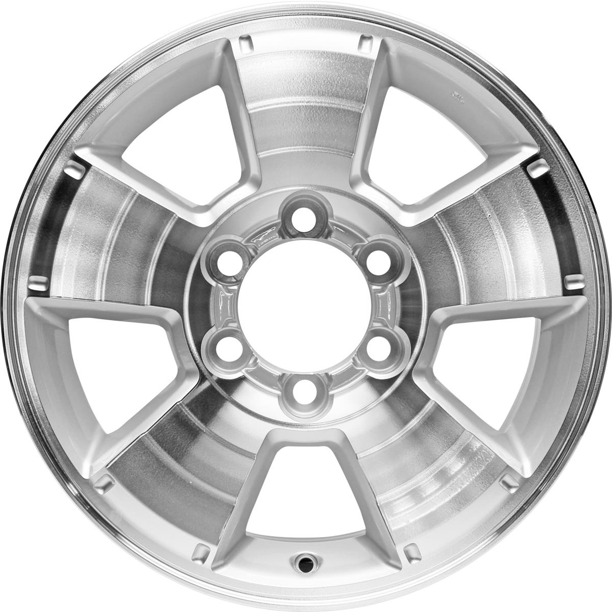 New Aluminum Whee Rim 17 Inch Fits 2005-2015 Toyota Tacoma 17x7.5 6 on 139.7 - 5.5 Inches 5 Spoke