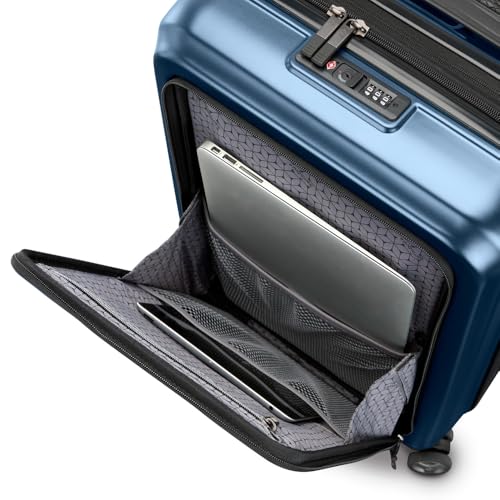 Samsonite Carry-On Pro Front Pocket Hardside Expandable 21-Inch Octiv Luggage: Durable & Impact Resistant, 360° Aero Trac Spinner Wheels