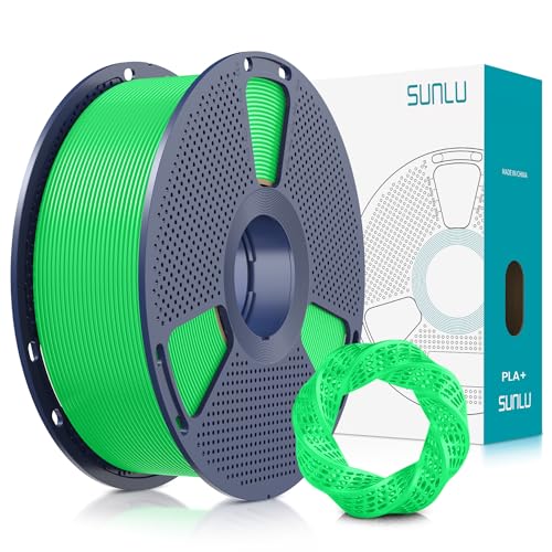 SUNLU 3D Printer Filament Bundle, PLA Plus Filament 10KG 1.75mm, Neatly Wound Filament for Most 3D Printer, 10 Colors, 1kg Spool