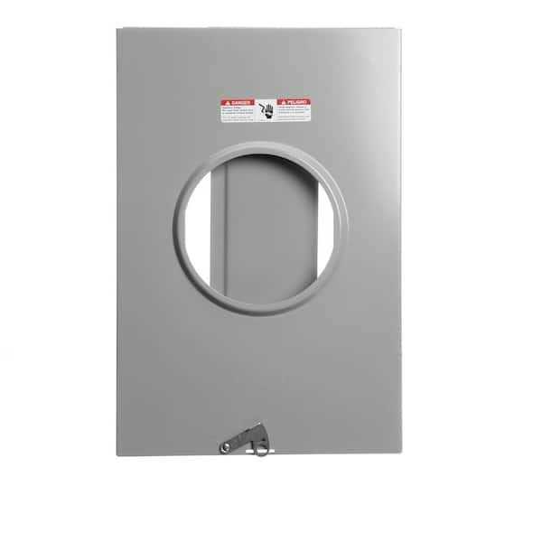 Siemens 40405-025F 200A 5-Jaw Ringless Meter Socket 1 Position Lever Bypass Overhead/Underground Stainless Steel Hasp