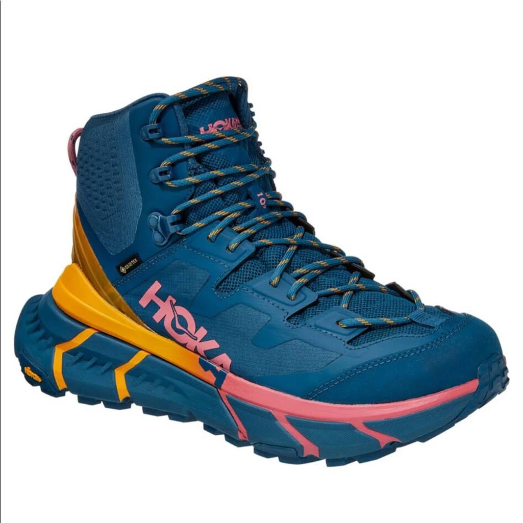 Hoka One One Tennine Hike Gore-Tex &Moroccan Blue / Saffron& 10