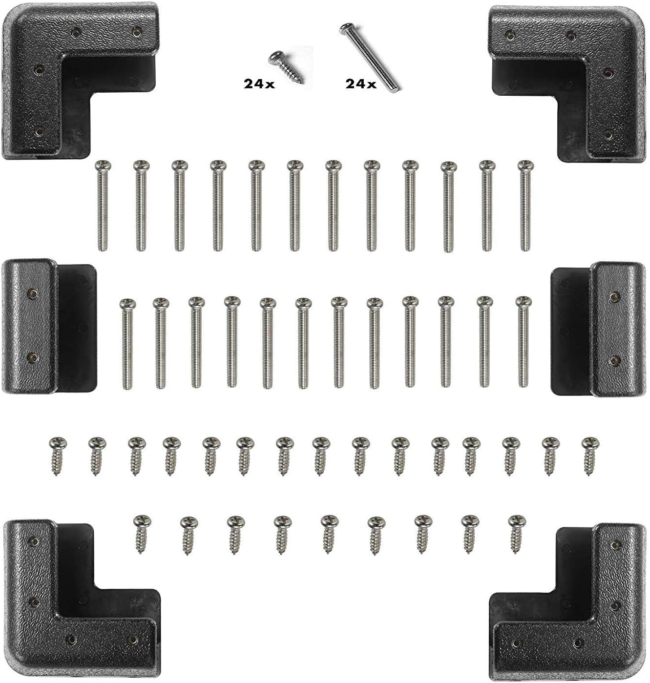 Solar Panel Mounting Brackets Corner Mount Kits Supporting for Framed Solar Panels