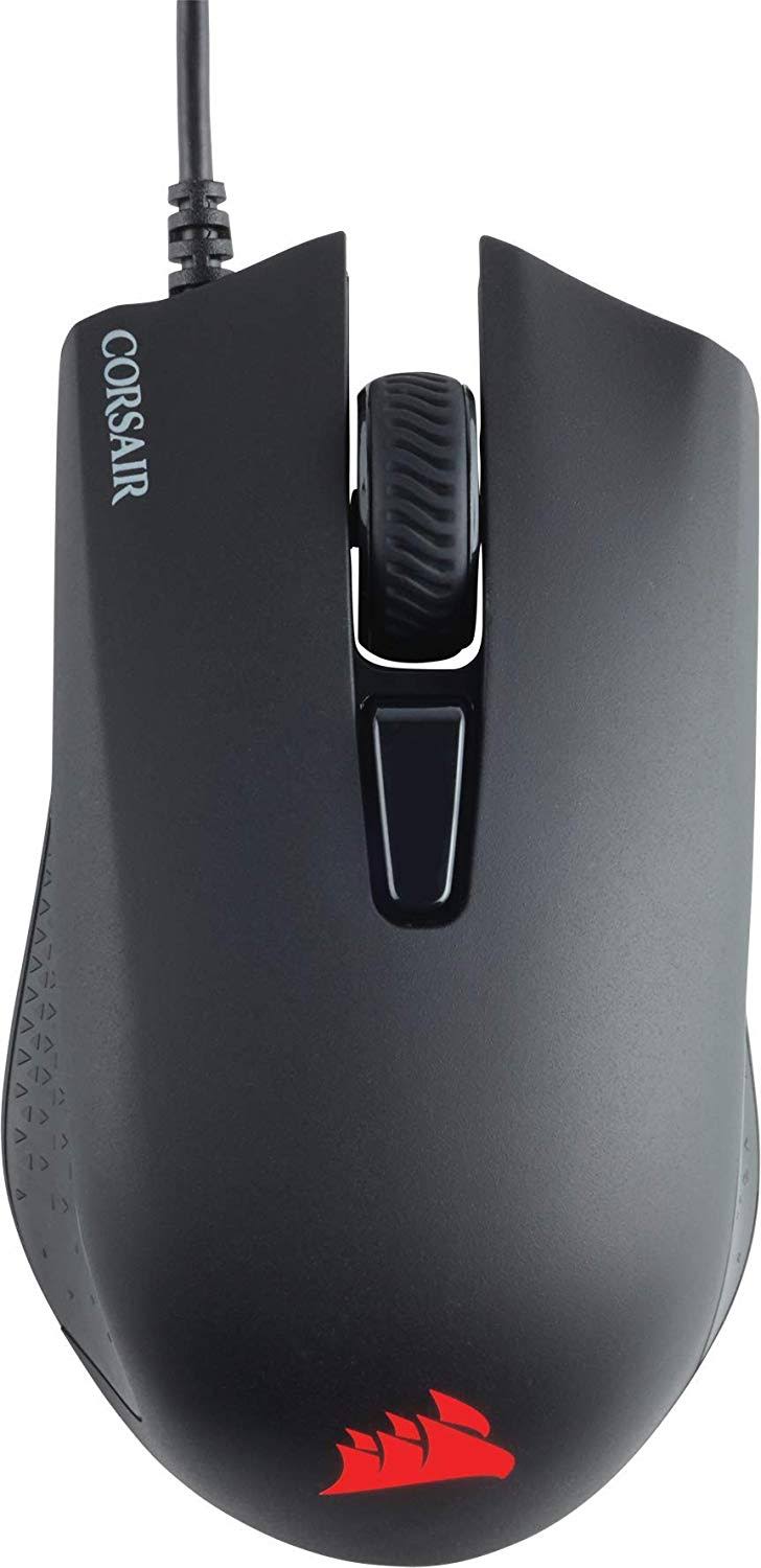 Corsair Harpoon RGB Optical Gaming Mouse (6000 dpi Optical Sensor, Lightweight, 6 Programmable Buttons, RGB Multi-Colour Backlig