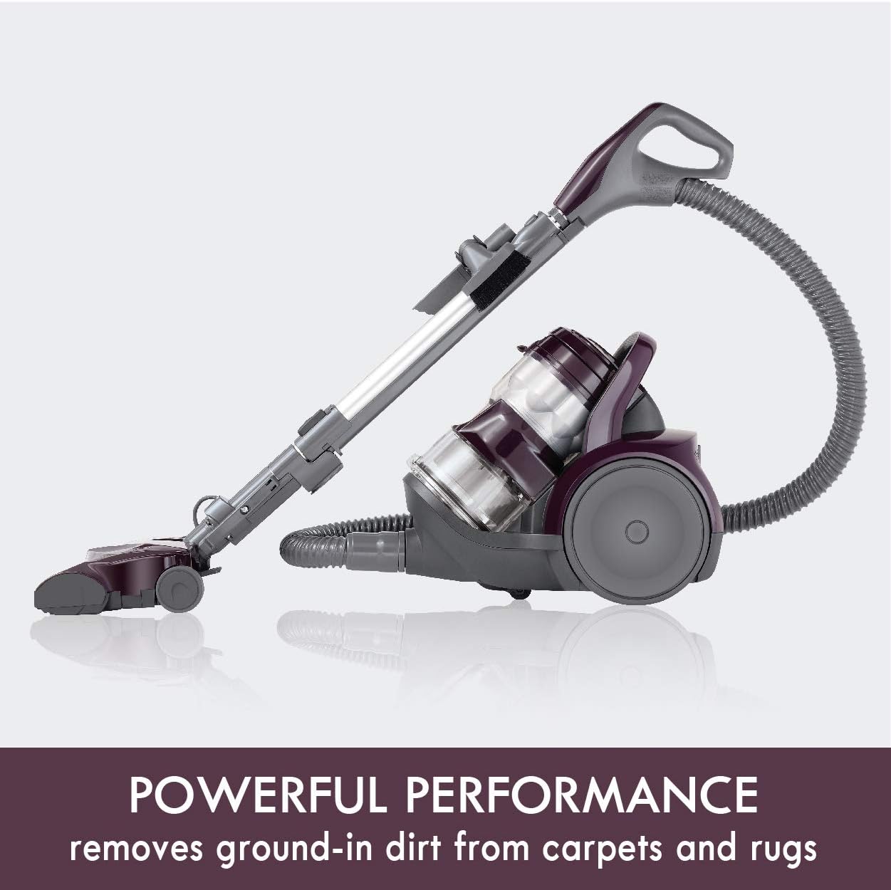 Kenmore Friendly Lightweight Bagless Compact Canister Vacuum with Pet Powermate, HEPA, Extended Telescoping Wand