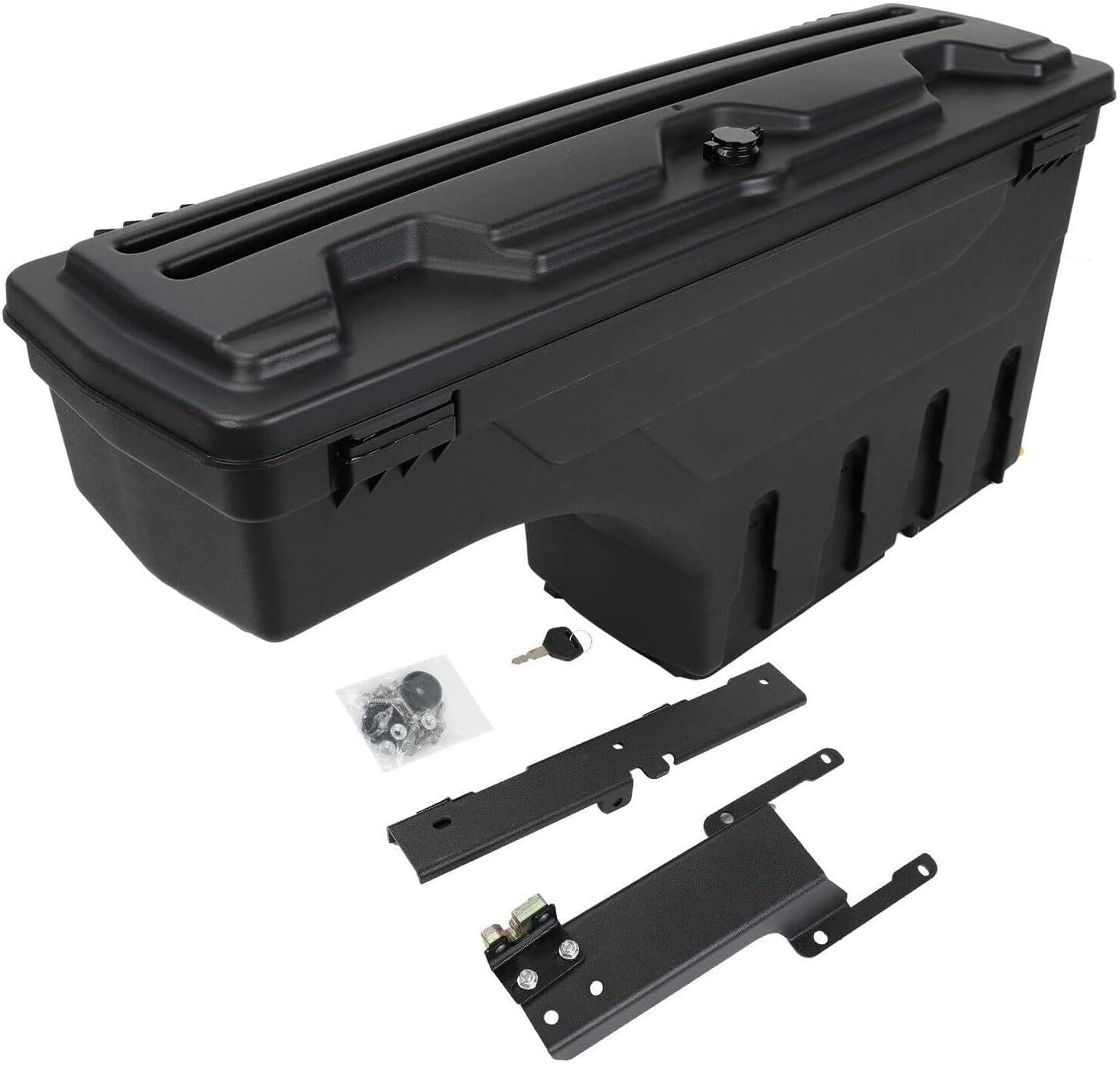VOWAGH Truck Bed Storage Box Pickup Rear Left Driver and Right Passenger Side Lockable Storage Boxes Compatible with Toolbox 2004-2012 Chevy Colorado