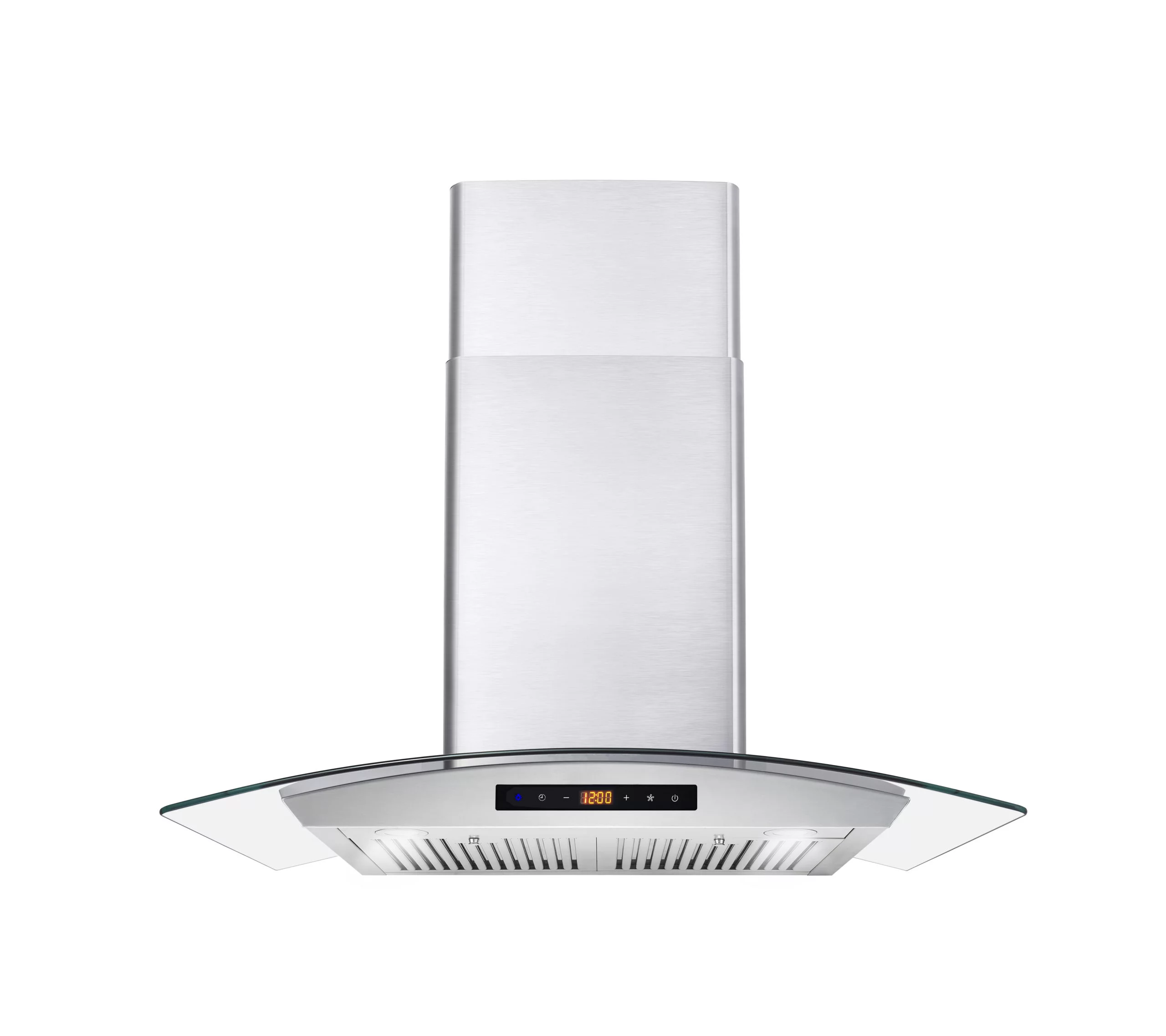 Cosmo 2 Piece Kitchen Appliance Package with 30" Freestanding Gas Range Kitchen Stove & 30" Wall Mount Range Hood Kitchen Hood Kitchen Appliance