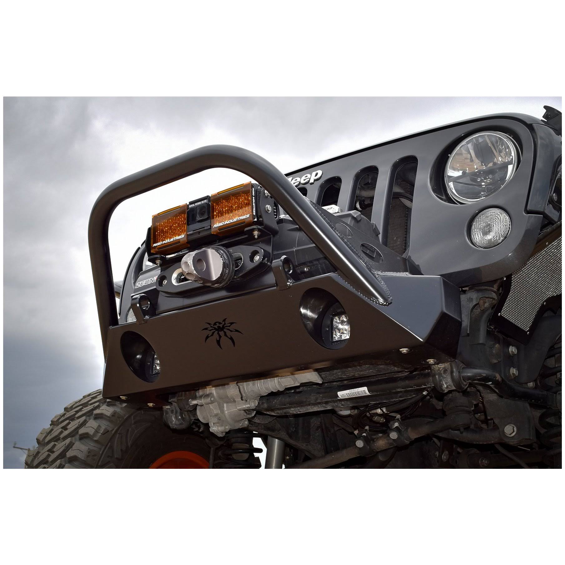 Poison Spyder 17-16-021-DBP1 BFH II Front Bumper w/Brawler Bar