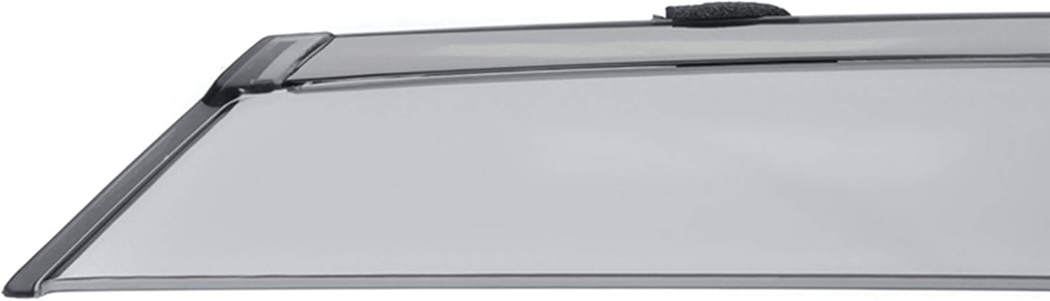 WELLvisors For 2017-2022 Cadillac XT5 SUV Window Visors with Black Trim Guards