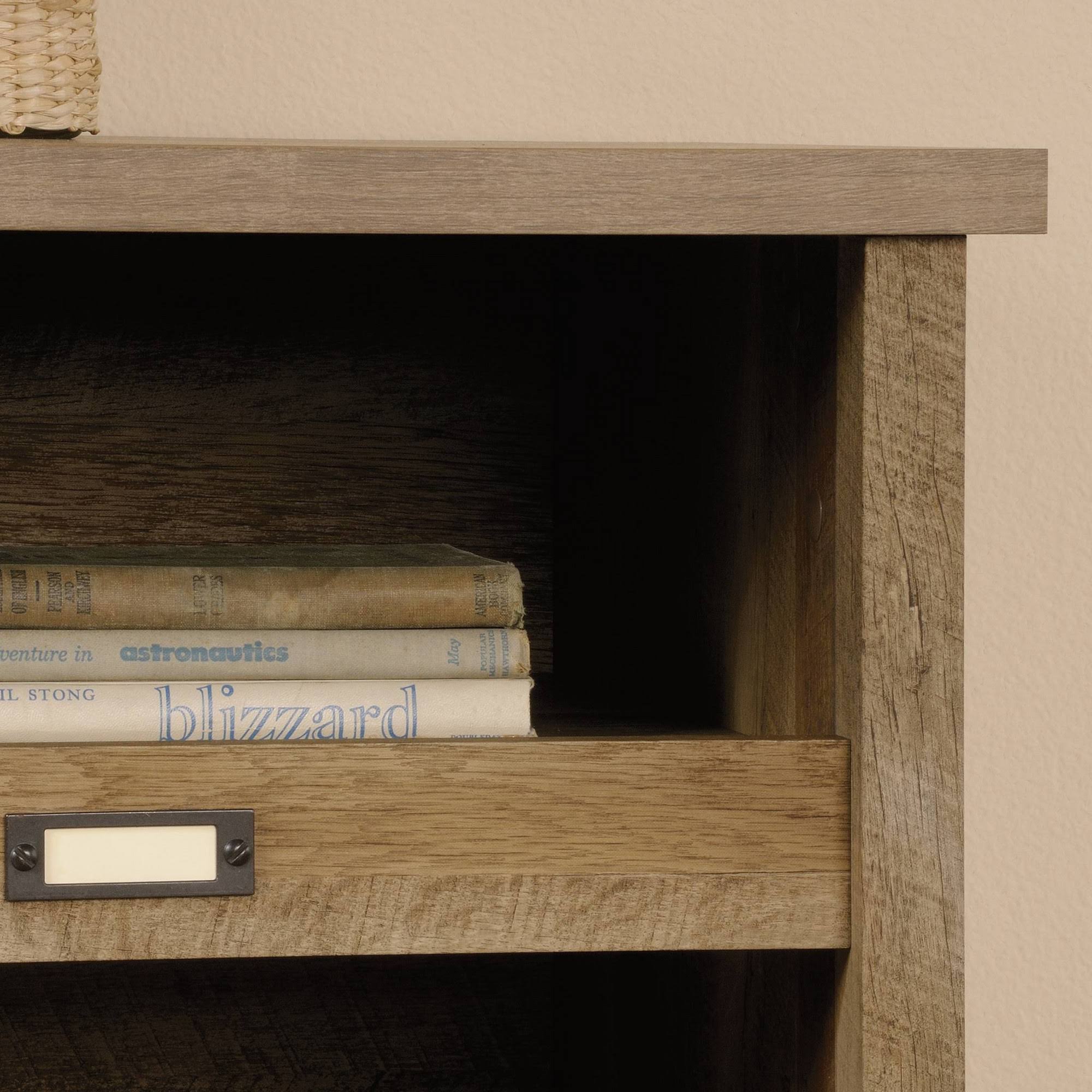 Sauder Adept Storage Credenza - Craftsman Oak