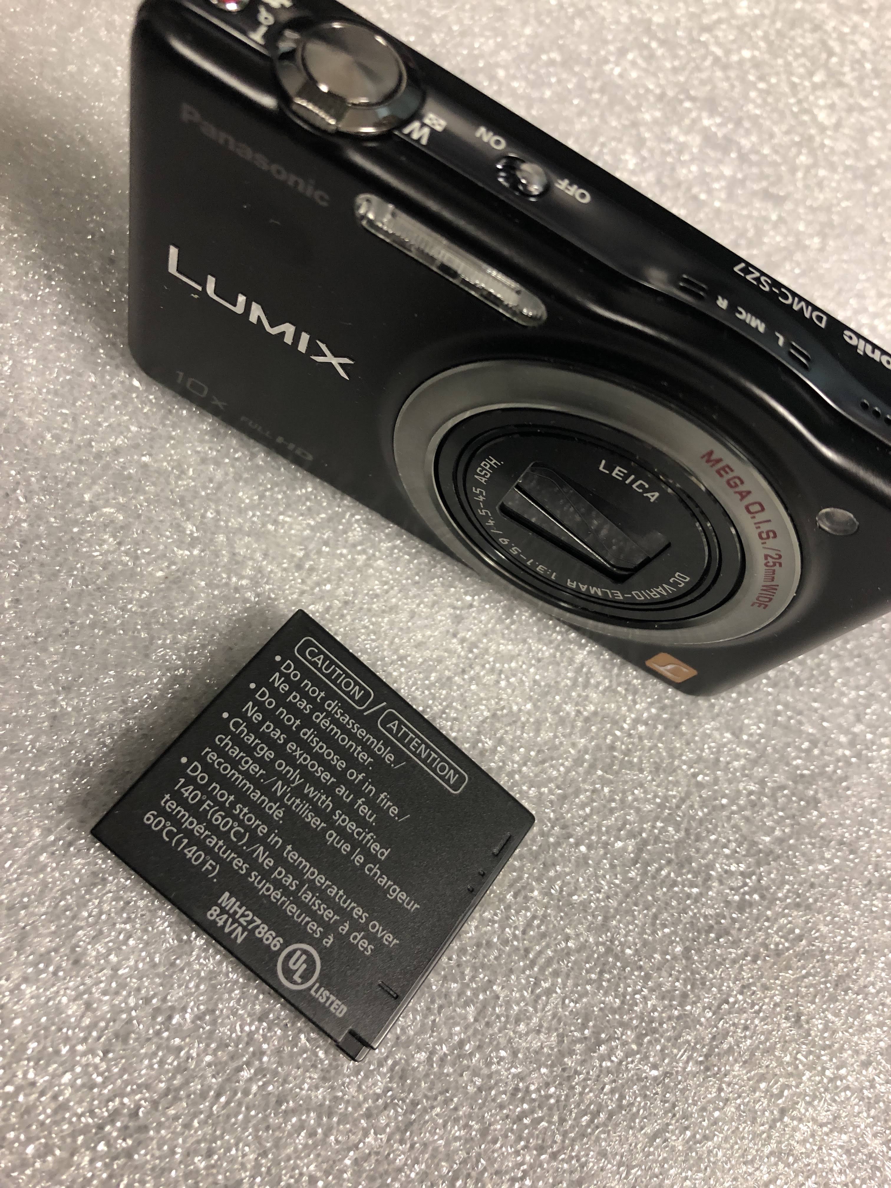 Panasonic Lumix Dmc-sz7 14.1MP Digital Camera - Black