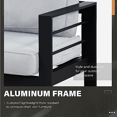 Solaste Aluminum Patio Furniture Set