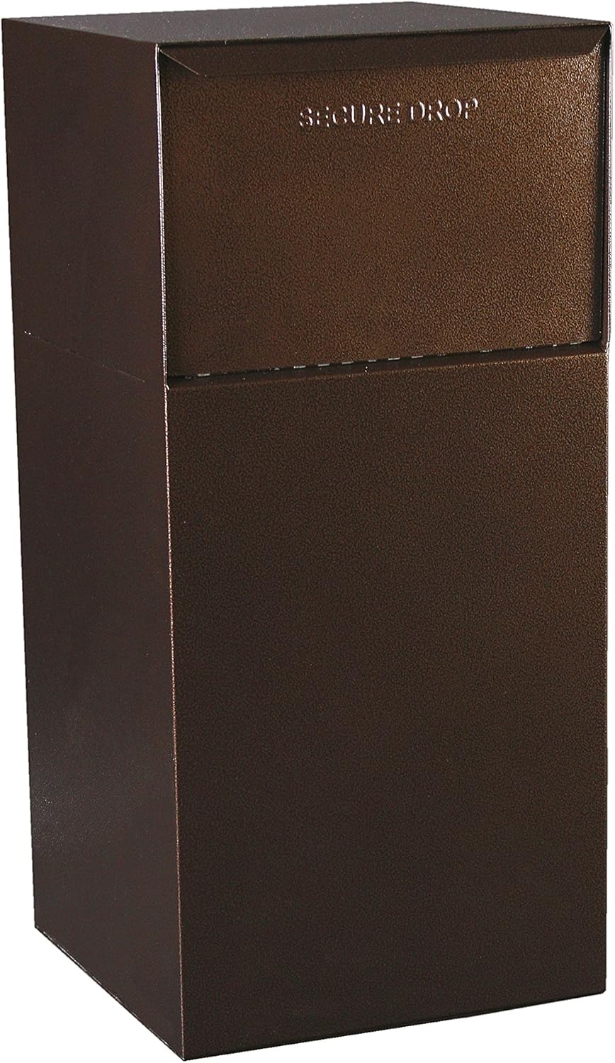 dVault Deposit Vault DVCS0020 Secure Collection and Package Drop (Black)