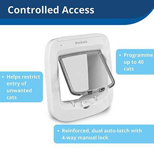 PetSafe Microchip Activated Cat Flap, Exclusive Entry,