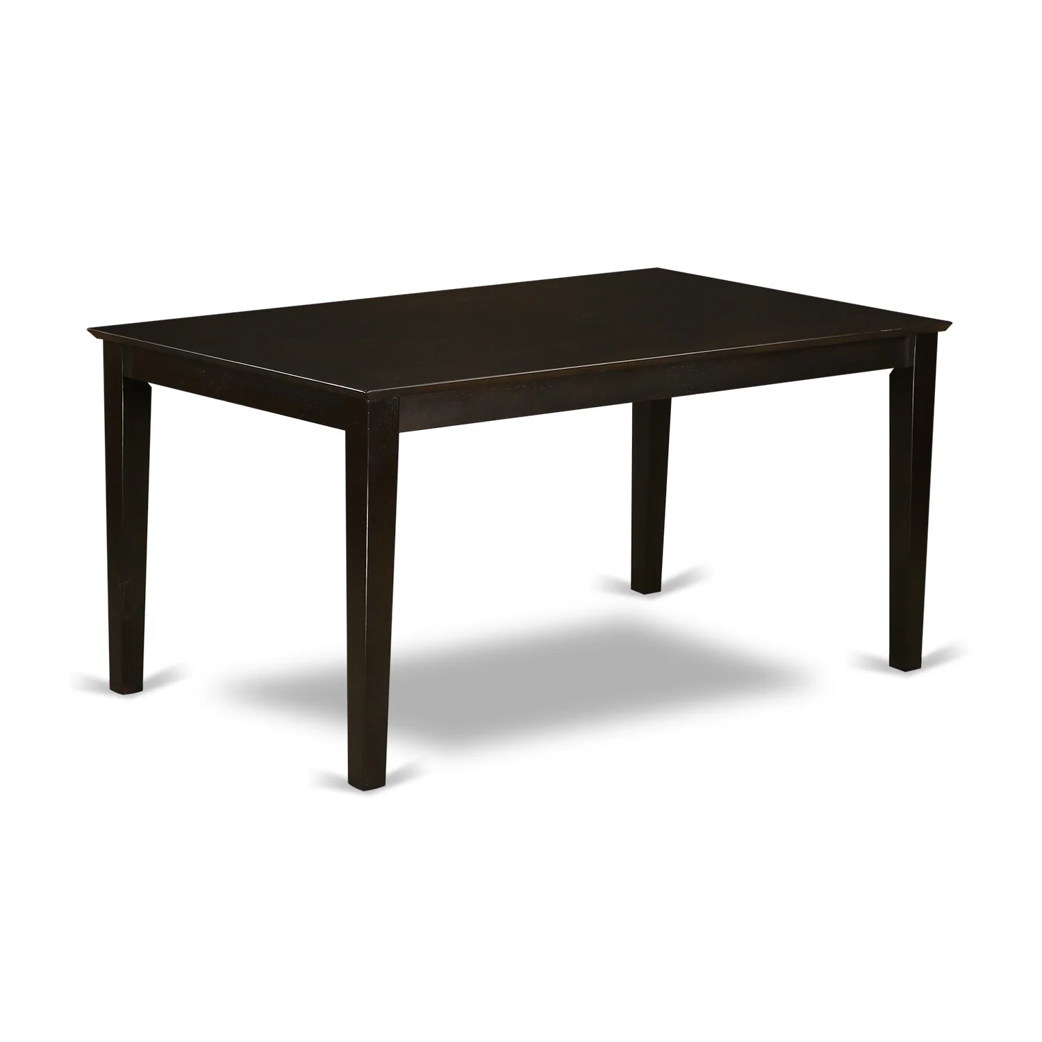East West Furniture  7 Piece Dining Table Set For 6-Dining Table and 6 Chairs
