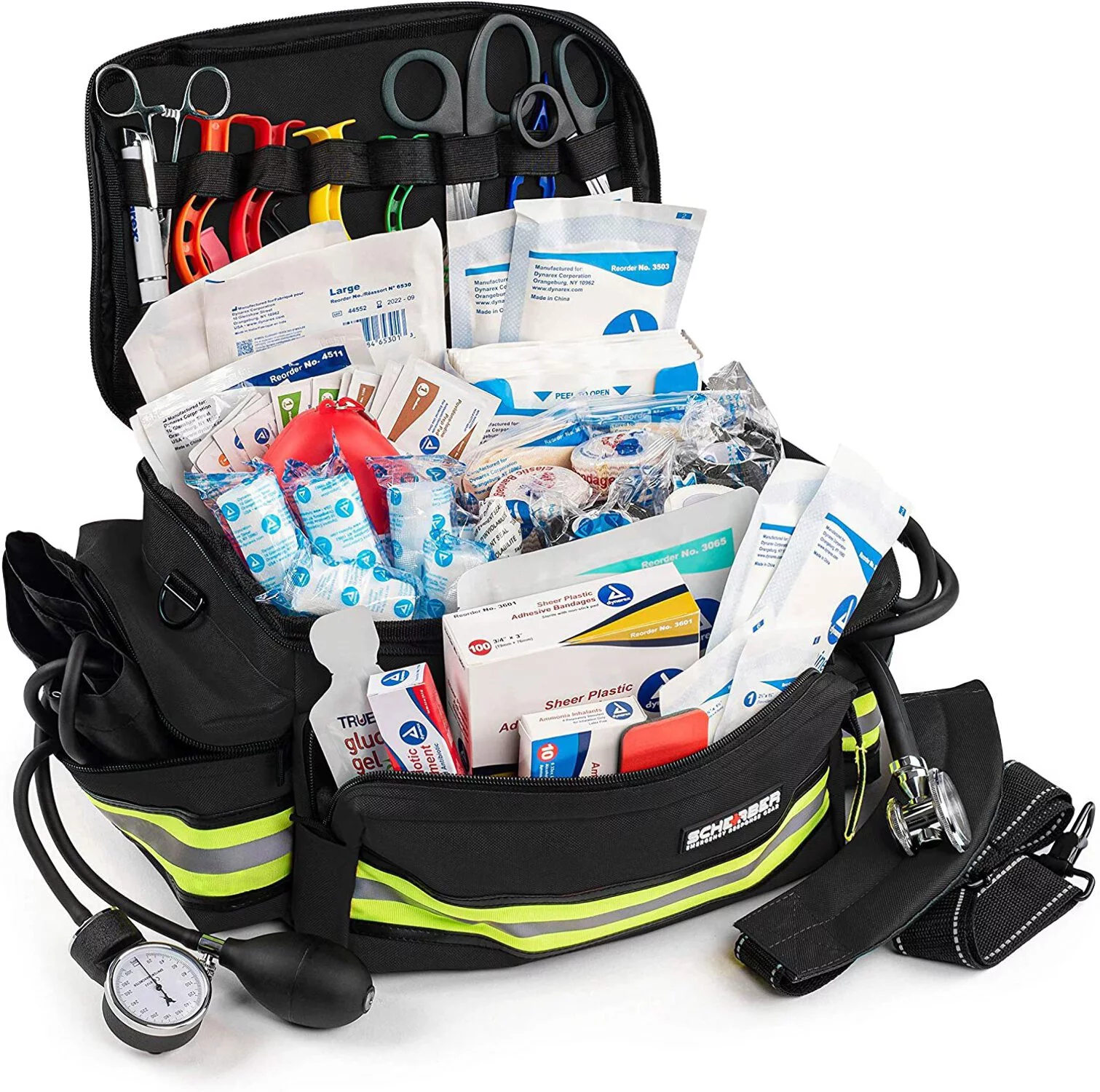 Scherber Basic First Responder Trauma Kit - Fully Stocked - Radiant Selections