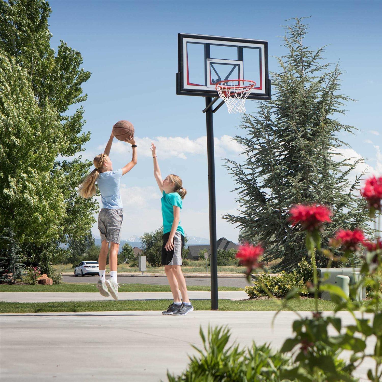 Lifetime 50 Adjustable In-Ground Basketball Hoop - Sports Supplies Online Store