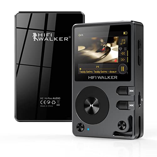 H2 Touch Hi Res MP3 Player with Bluetooth, 2.4" HD Touch Screen, Digital Audio Player, DSD Lossless FLAC Player