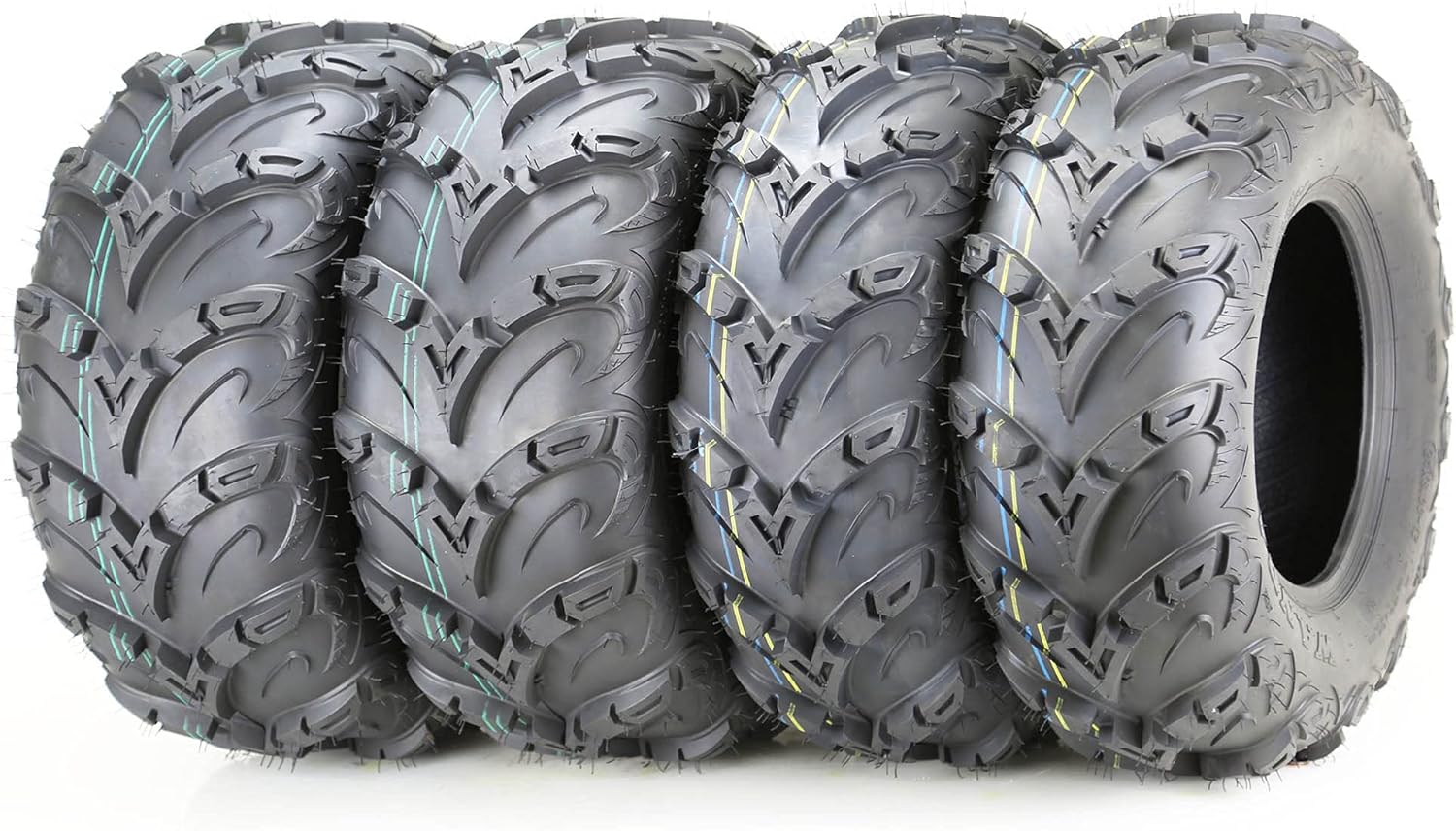 Set 4 Premium WANDA 8PR ATV UTV Tires 25x8-12 25x8x12 …