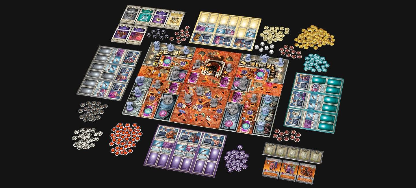 CMON Arcadia Quest Inferno Board Game
