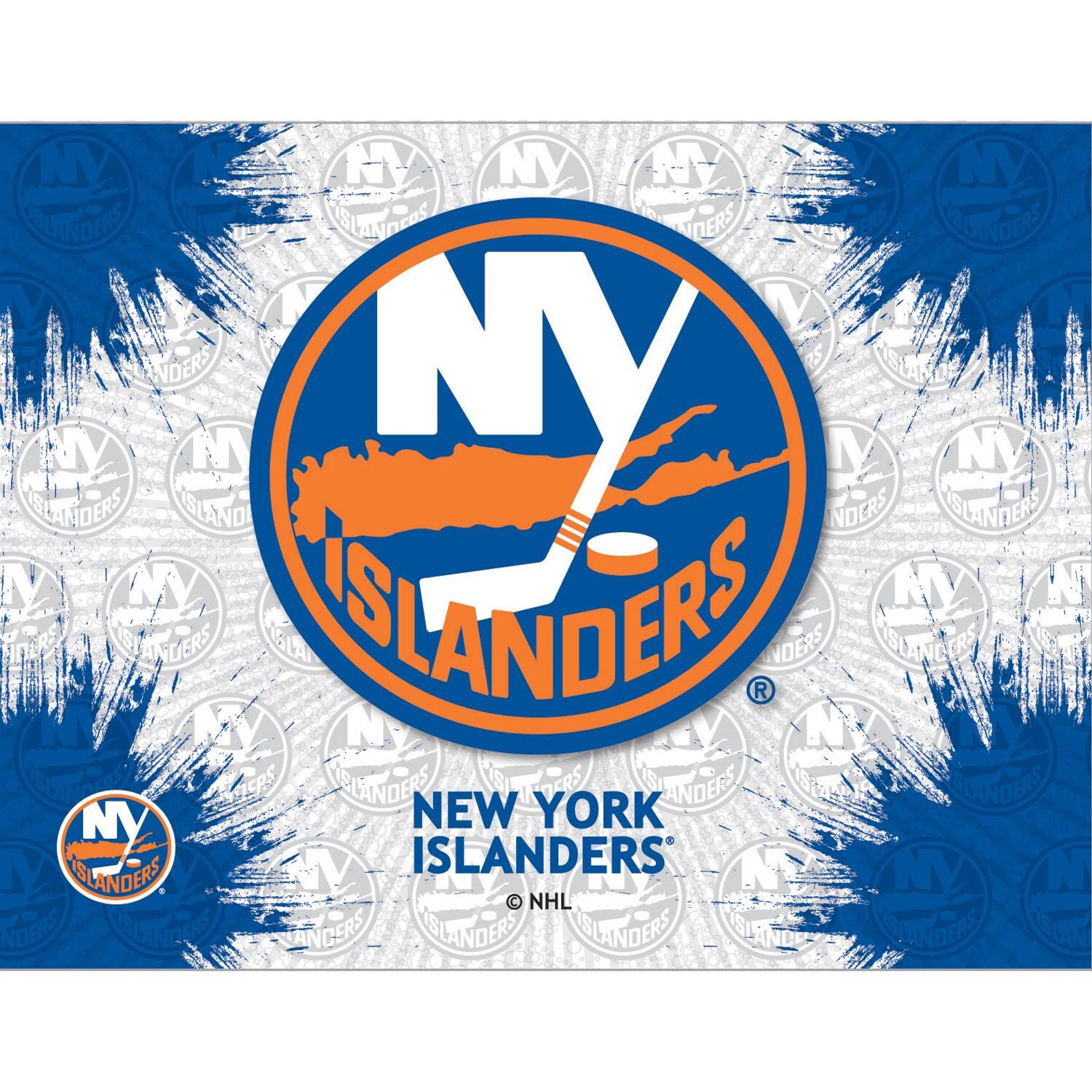 New York Islanders Logo Canvas