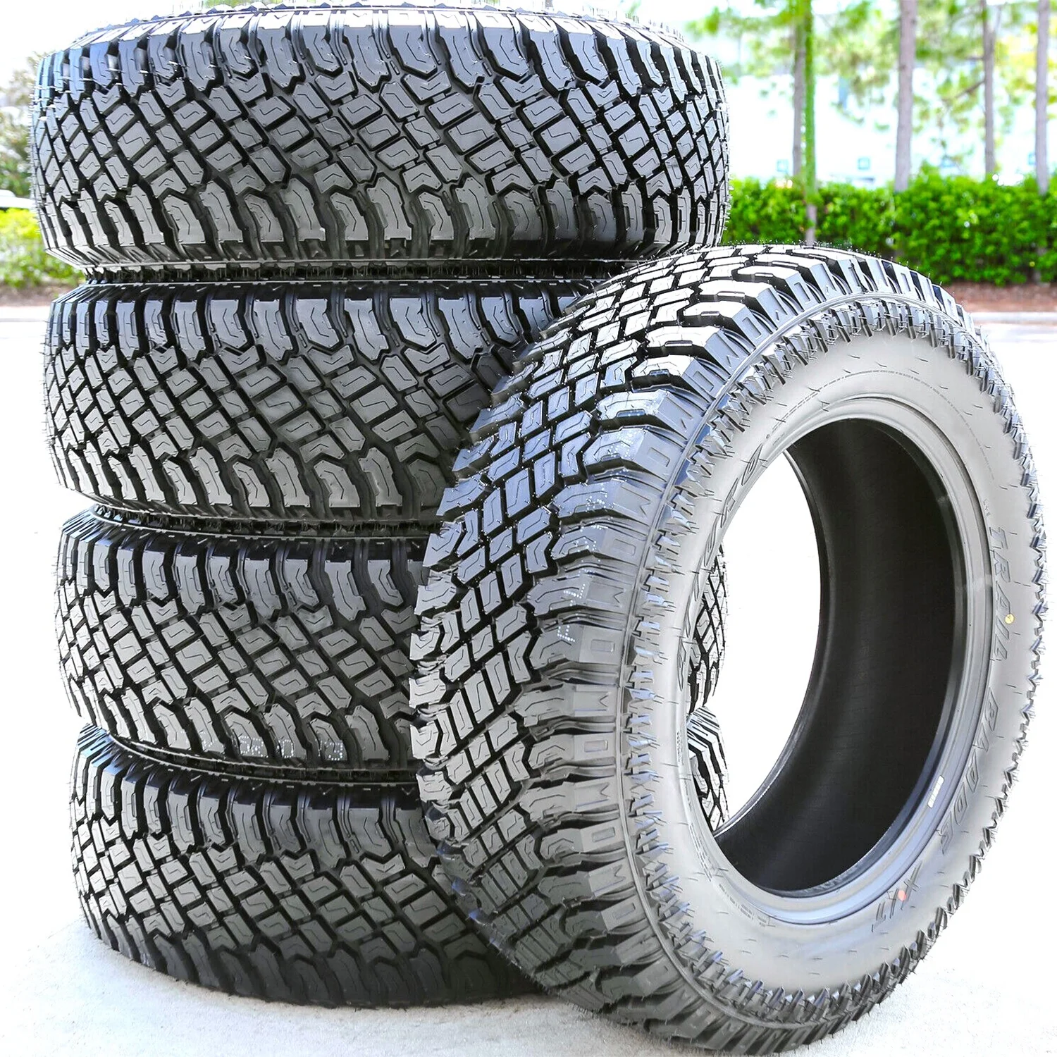 Set of 4 (FOUR) Atturo Trail Blade X/T LT 305/55R20 121/118Q E (10 Ply) AT A/T All Terrain Tires