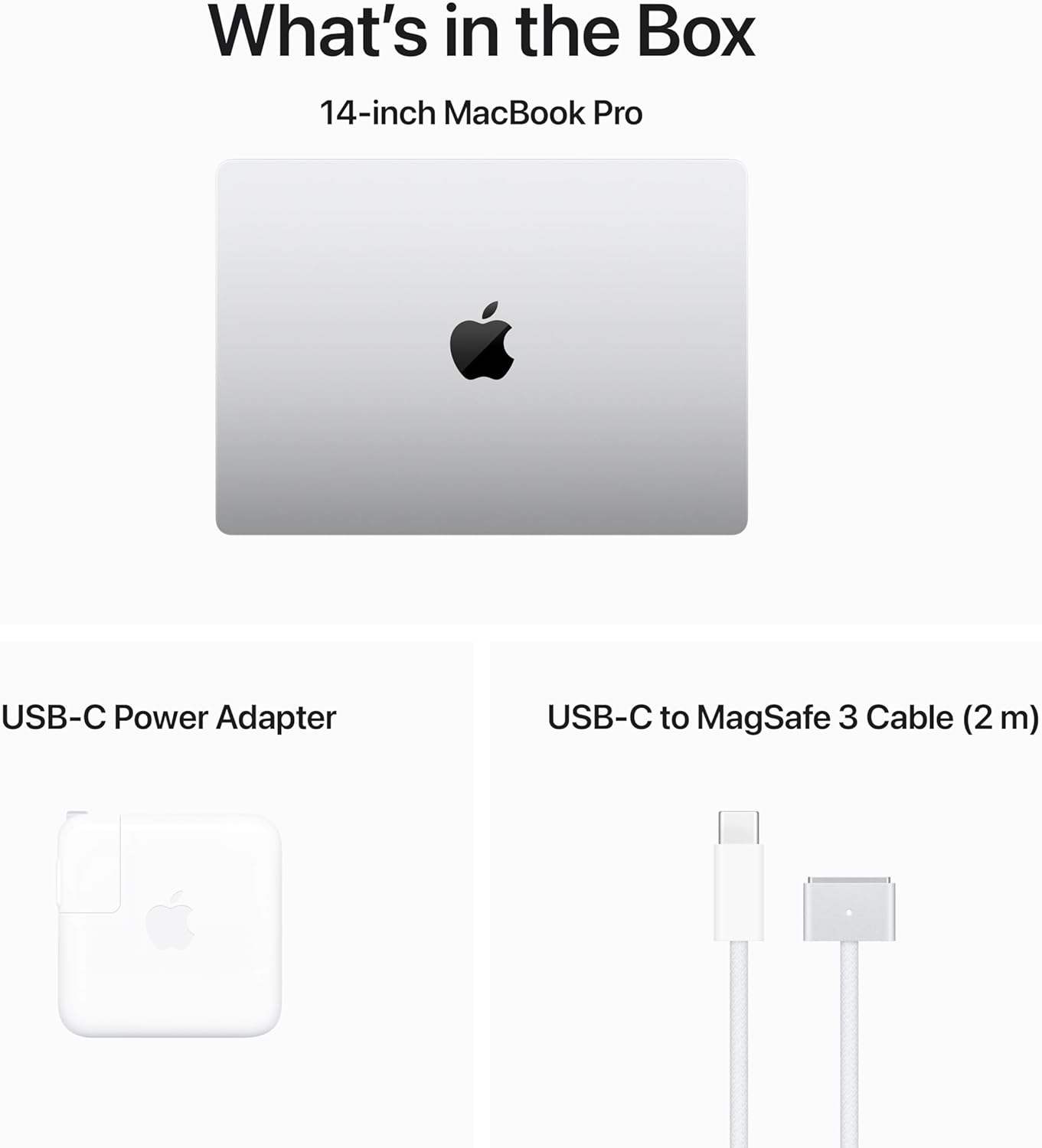 Apple 2023 MacBook Pro M3 chip (14.2-inch, 18GB RAM, 1TB SSD) (QWERTY English) Silver (Renewed Premium)