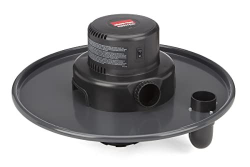 Shop-Vac 9700606 Heavy-Duty Industrial Wet Dry Vac Conversion Kit, Lid Mount for a 55 Gallon Drum, 1-1/2 Inch x 12 Foot Hose, 109 CFM, (1-Kit)