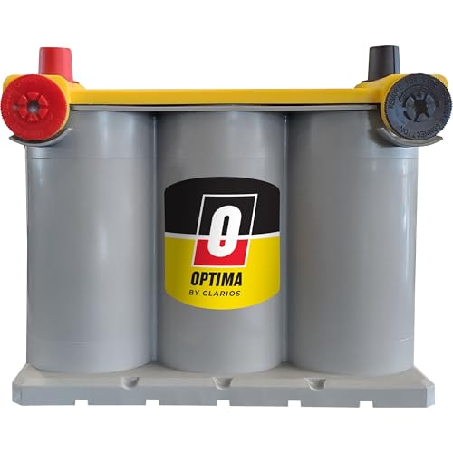 OPTIMA Batteries High Performance D75/25 YellowTop Dual Purpose Sealed AGM Car, Truck and SUV Battery, 620 CCA, Dual Terminal, Maintenance Free