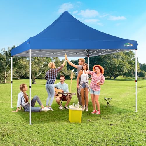 10x10 Pop Up Canopy Tent with 4 Sidewalls and Mesh Windows 2.0