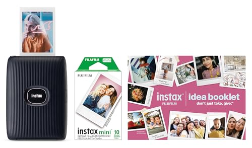 FUJIFILM Instax Mini Link 2 Smartphone Printer Bundle 2025 - Clay White