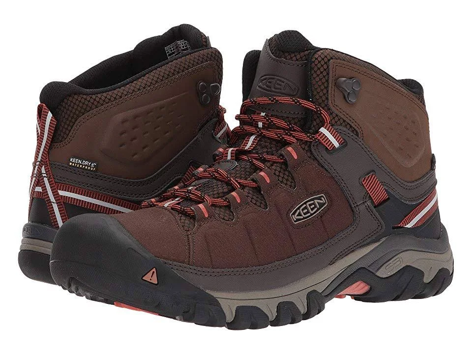 Keen Targhee EXP Mid Waterproof Men&s Mulch/Burnt Ochre 13