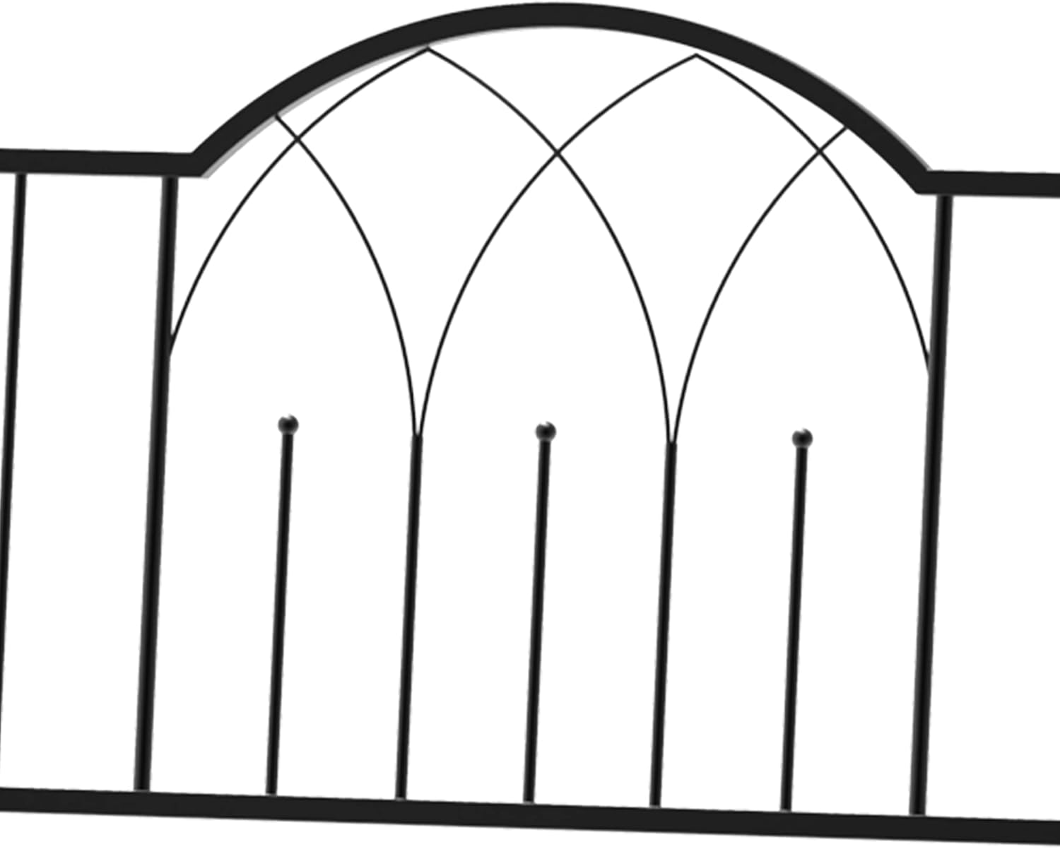 Outsunny Metal Trellis Arbor Arch for Climbing Plants with Garden Bench, Grow Grapes & Vines
