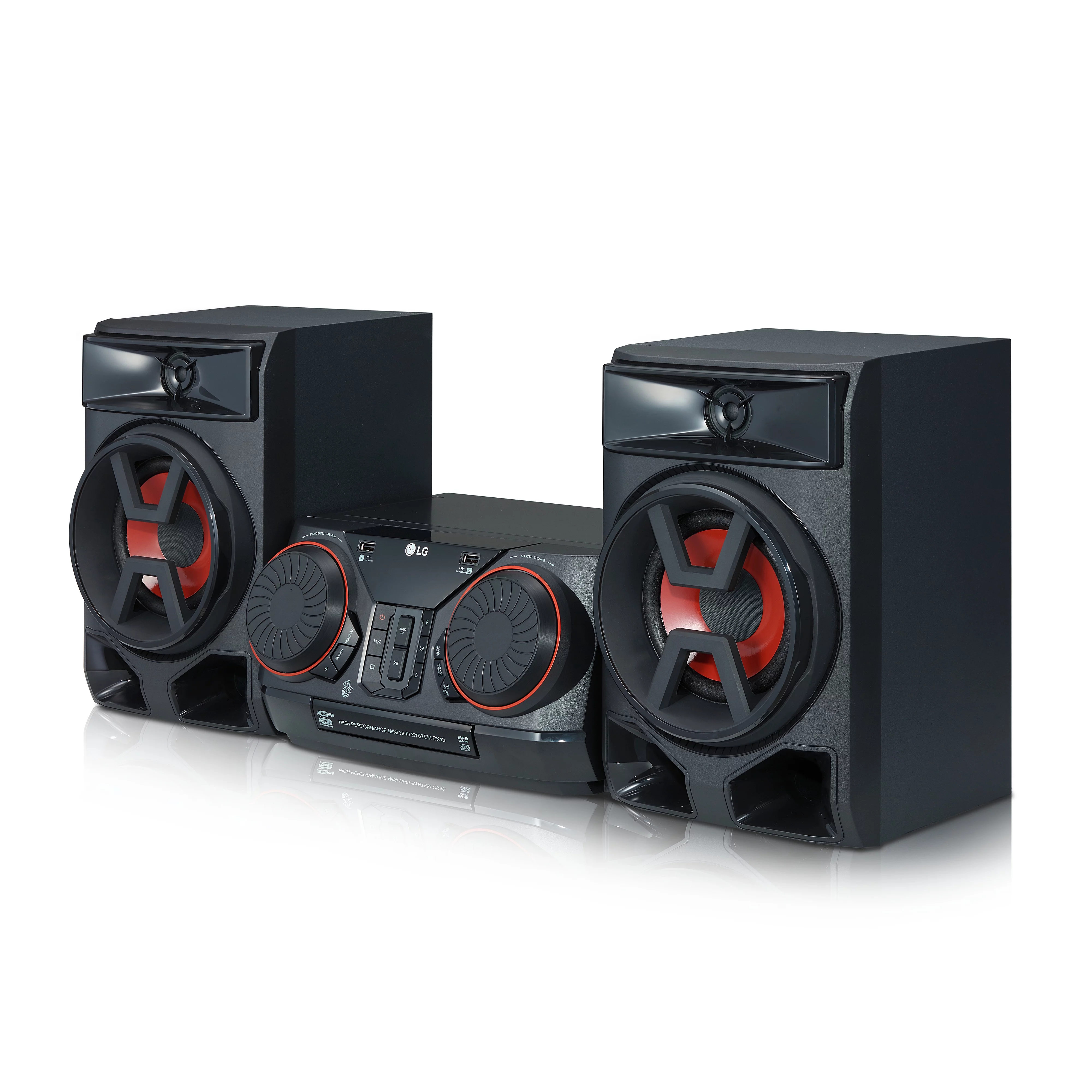 LG CK43 300W SPEAKER SYSTEM - BLACK