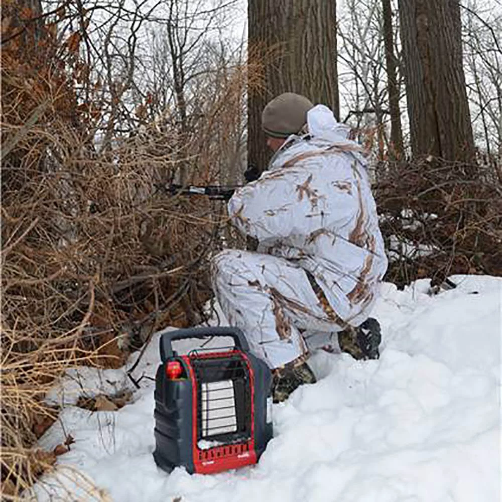 Mr. Heater Portable Outdoor Buddy Propane Gas Space Heater with Buddy Carry Bag