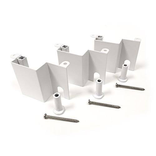 3 Pack - GlideLok Child Safety Door Top Lock Made of Durable Metal (Not Plastic