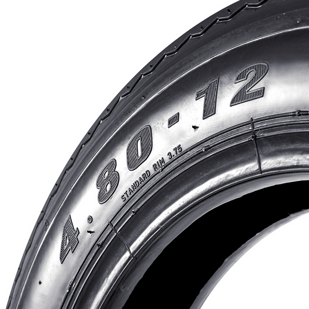 SUPERGUIDER Trailer Tire 4.80-12 Highway Boat Motorcycle Tires 4.80x12 480-12 6PR Load Range C Set of 4