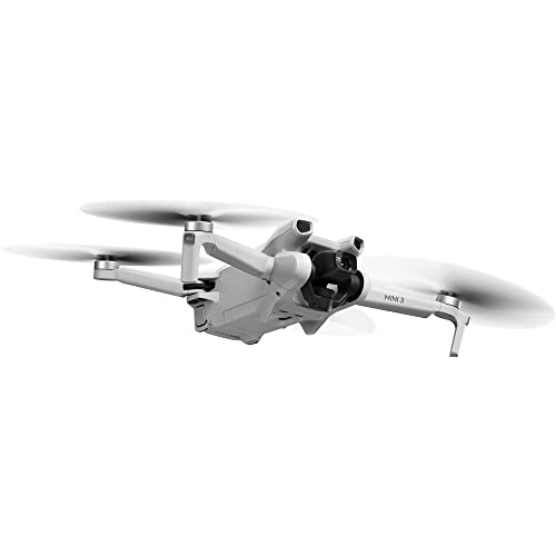 DJI Mini 3 Camera Drone Quadcopter + RC-N1 Controller (No Screen) + Fly More Kit, 4K Video, 38min Flight Time, True Vertical Shooting