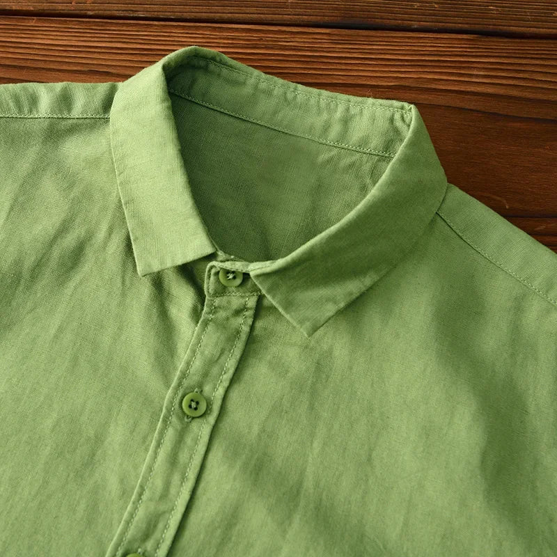 Clerc™ High-quality Linen Shirt