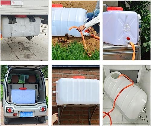 20 Gallon Water Storage Containers for Camping, 80L Large Capacity Water Tank with Spigot