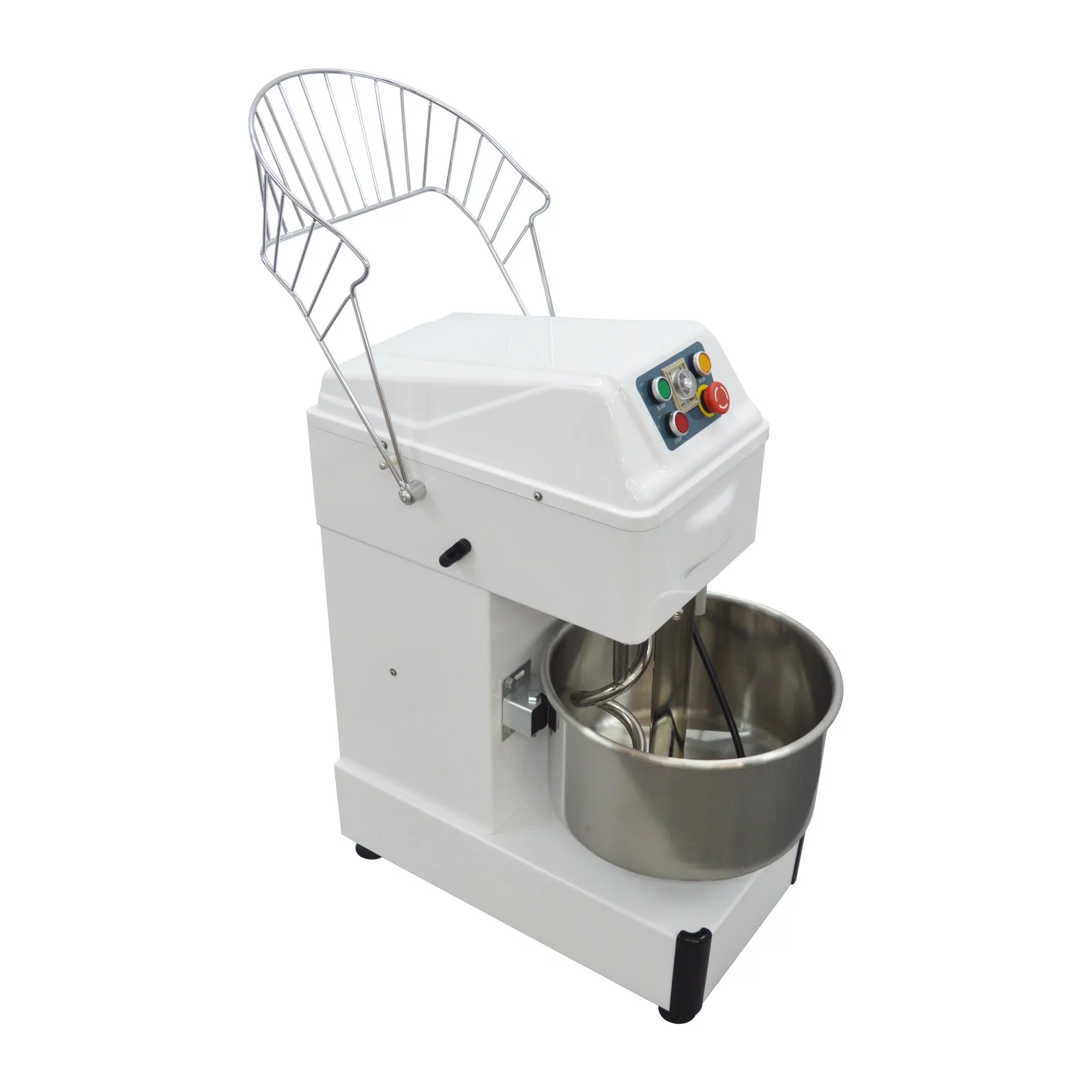 EQCOTWEA Commercial Dough Mixer Food Mixer Dough Kneading Machine Electric Double-speed
