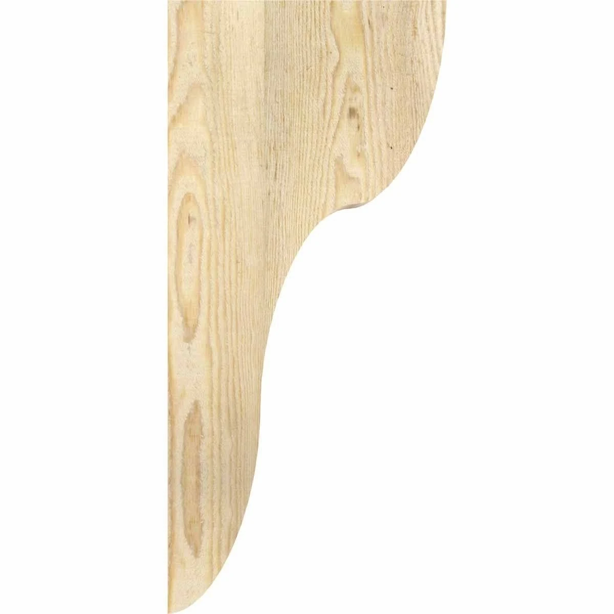 6x22W x 8x22D x 12x22H Carmel Rough Sawn Corbel, Douglas Fir