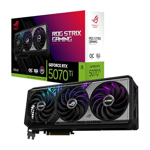 ASUS TUF Gaming GeForce RTX ™ 5070 Ti 16GB GDDR7 OC Edition Gaming Graphics Card (PCIe® 5.0, HDMI®/DP 2.1, 3.125-slot, Military-Grade Components