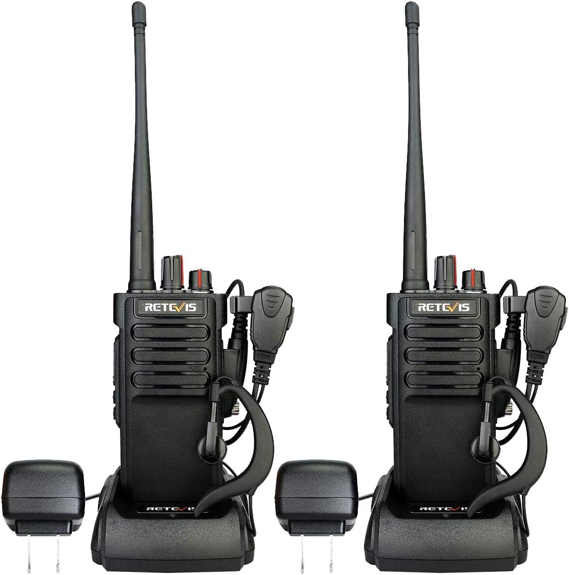 Retevis RT29 Military Grade Walkie Talkies Long Range,Heavy Duty 2 Way Radio with 3200mAh Rechargeable