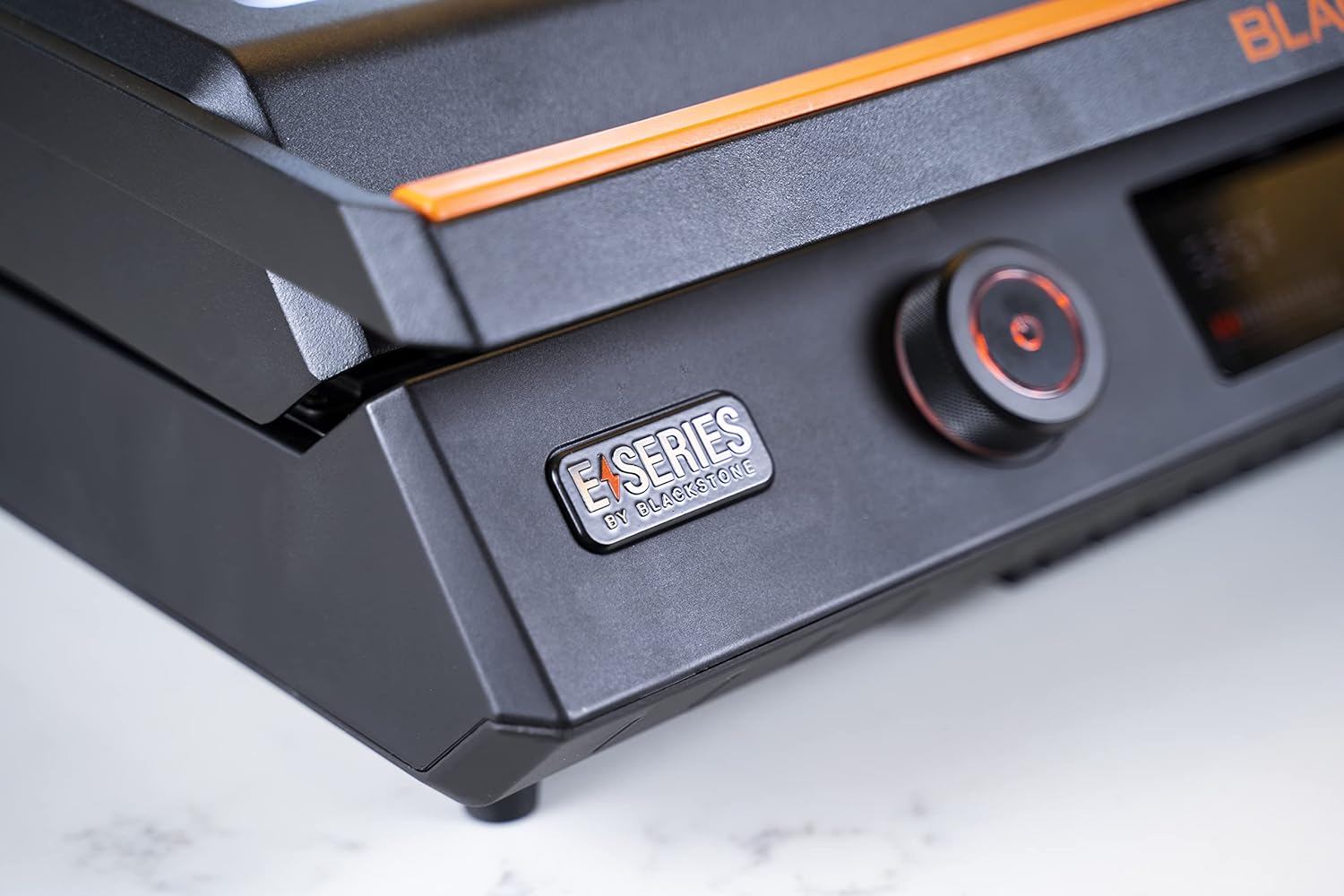 22" Electric Griddle Nonstick with Lid, 8001 E-Series Tabletop Large Griddle with Seasoning By Blackstone For Indoor and Outdoor Use