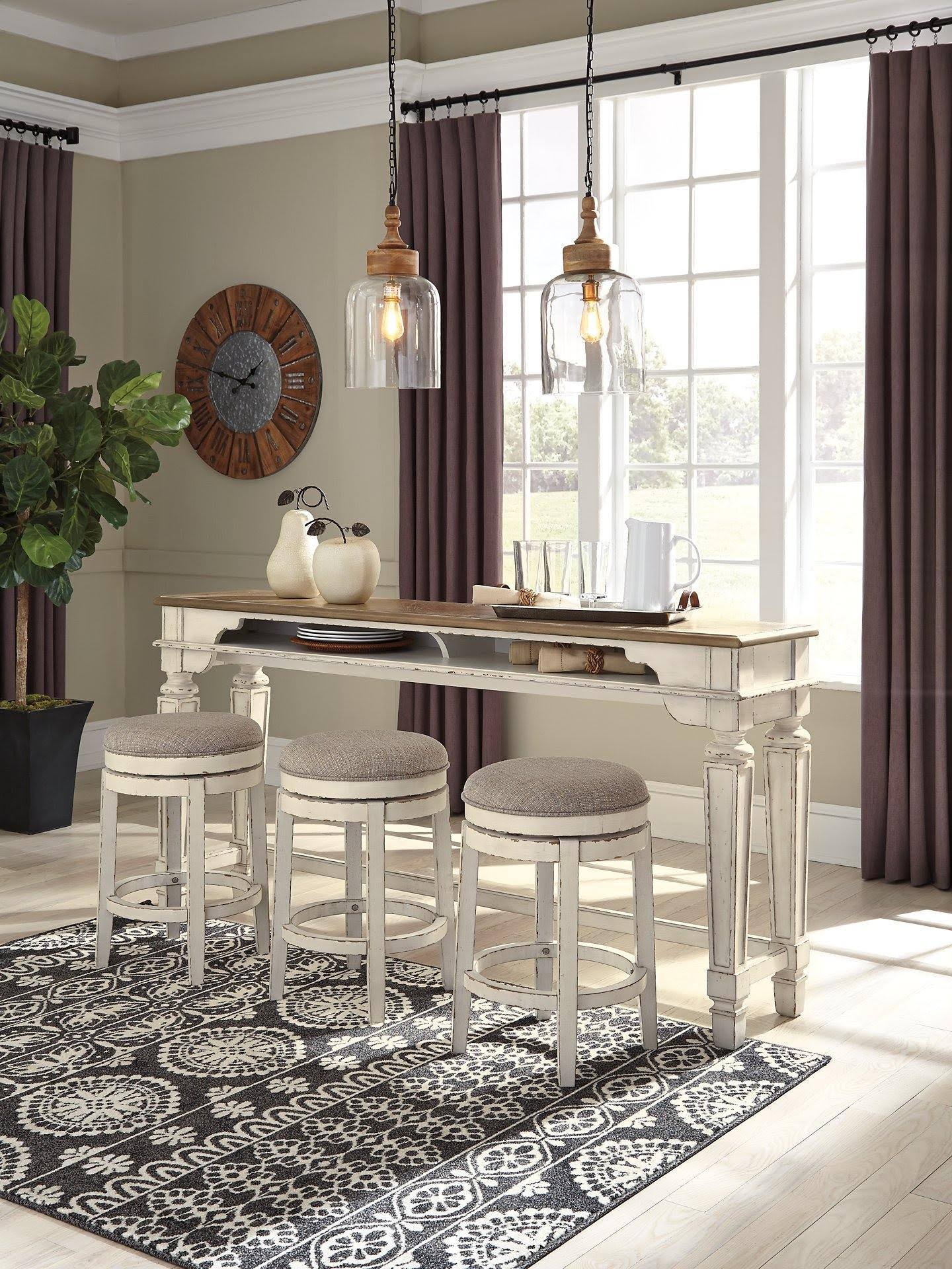 Ashley Furniture Realyn Long Counter Table